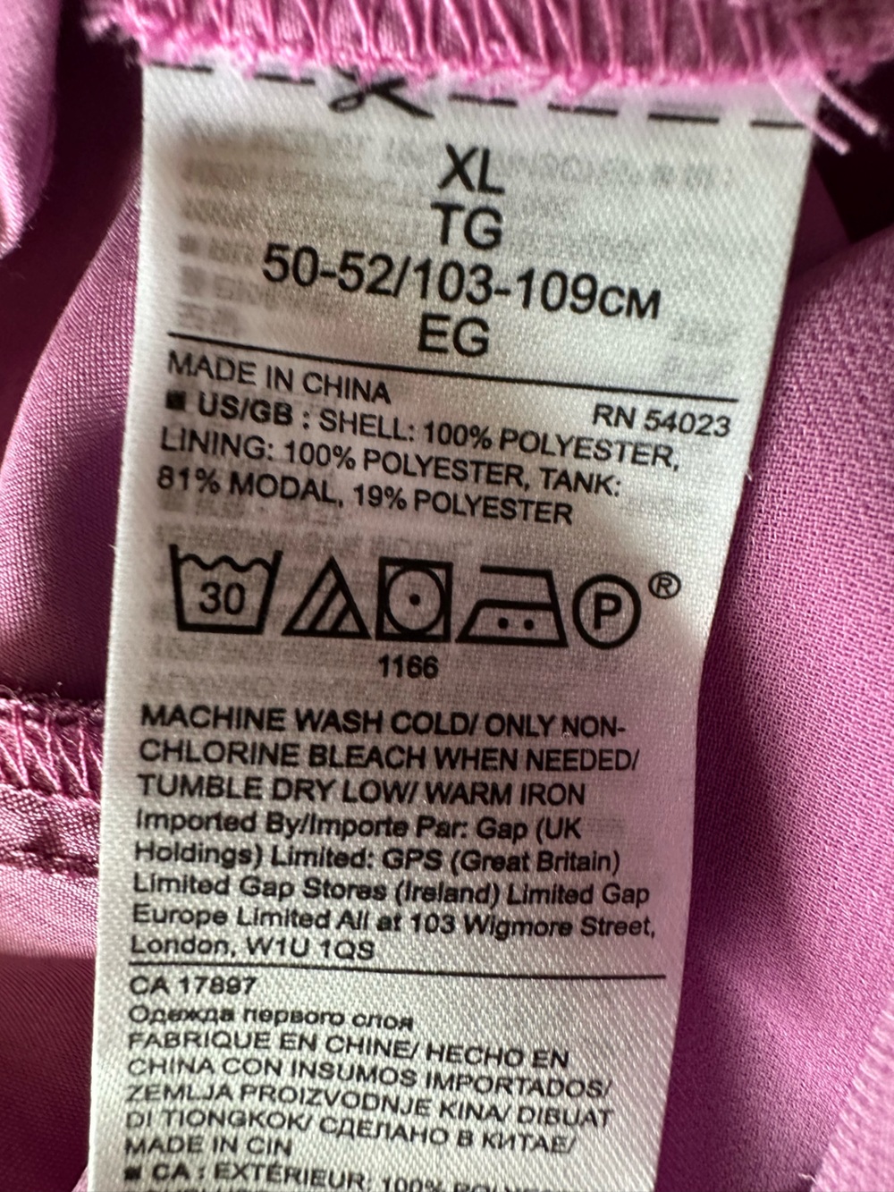 BANANA REPUBLIC Asymmetrical Hem Sleeveless Blouse Orchid Lilac Sz XL - Picture 6 of 8